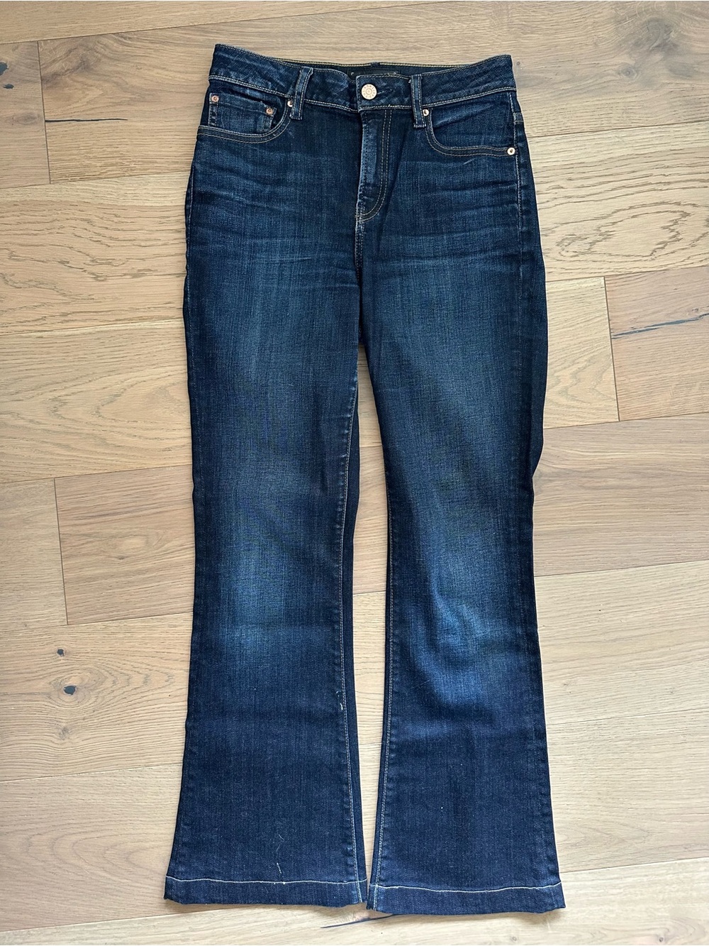 Aritzia The Castings High Rise Cropped Flare Jeans – Size 27